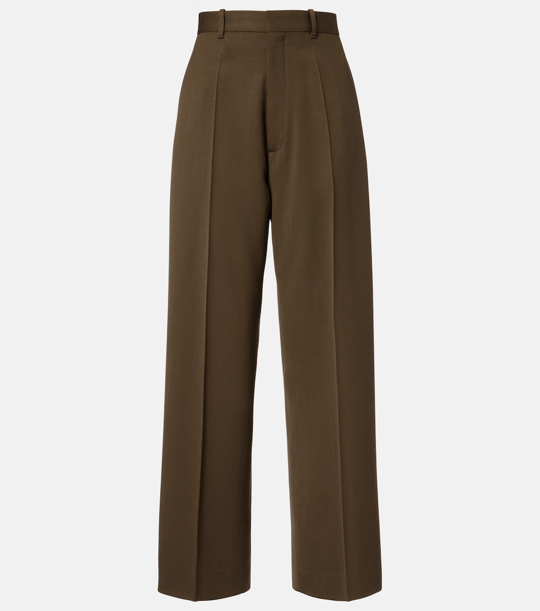 Low-rise wool wide-leg pants | Phoebe Philo