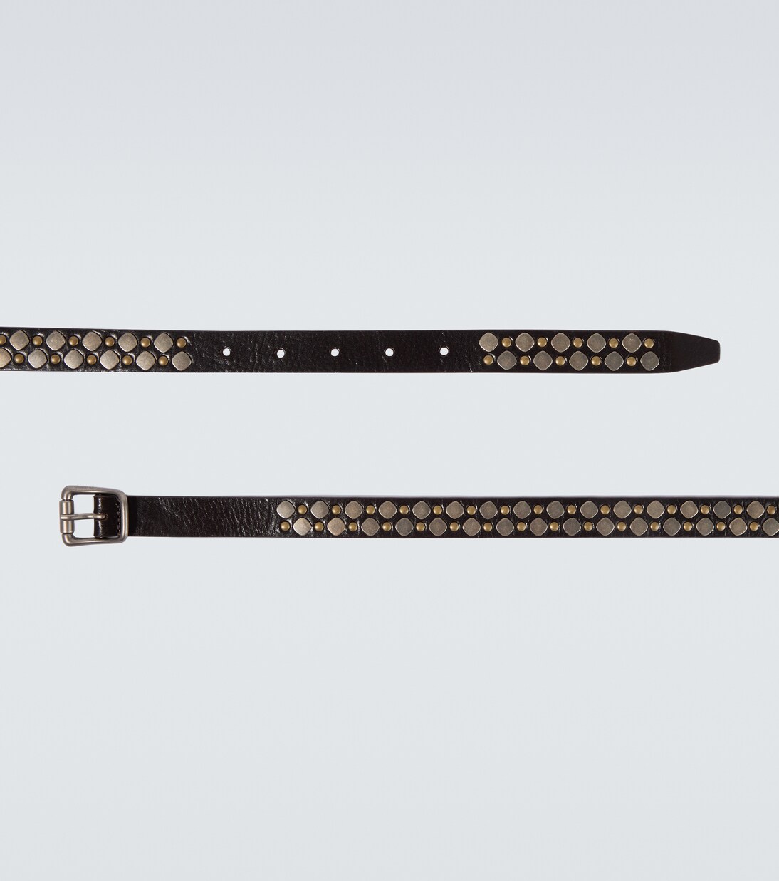 Studded leather belt | Lemaire