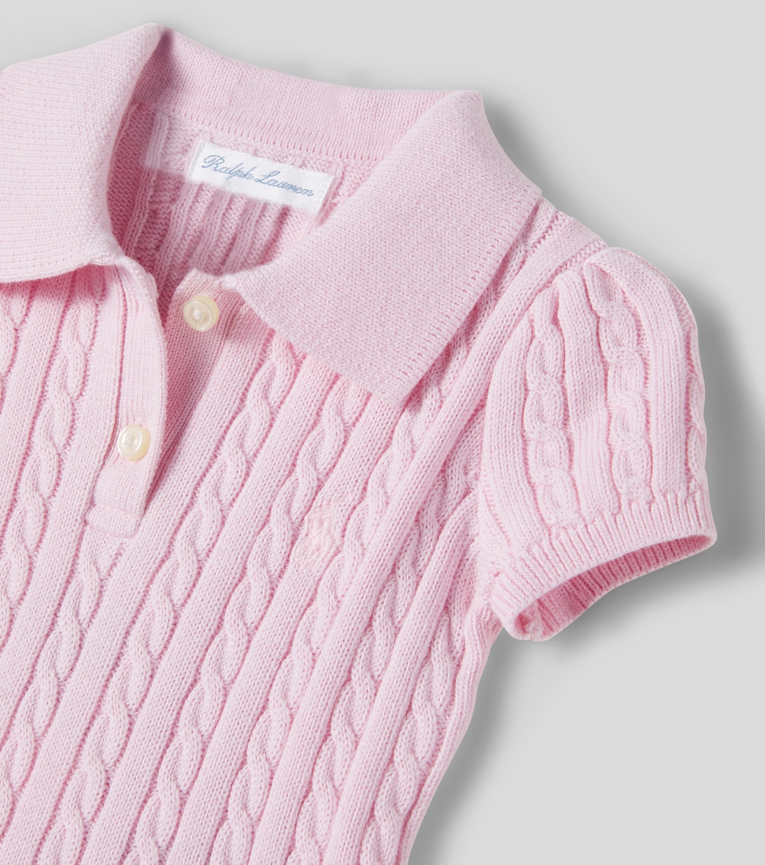 Baby cable-knit cotton dress | Polo Ralph Lauren Kids