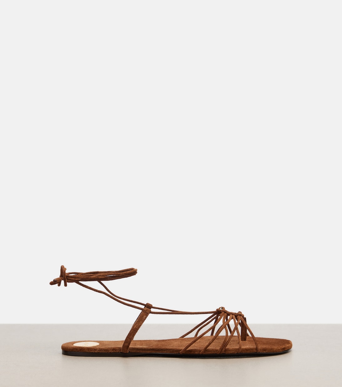 Sandales Babylone en daim | Saint Laurent