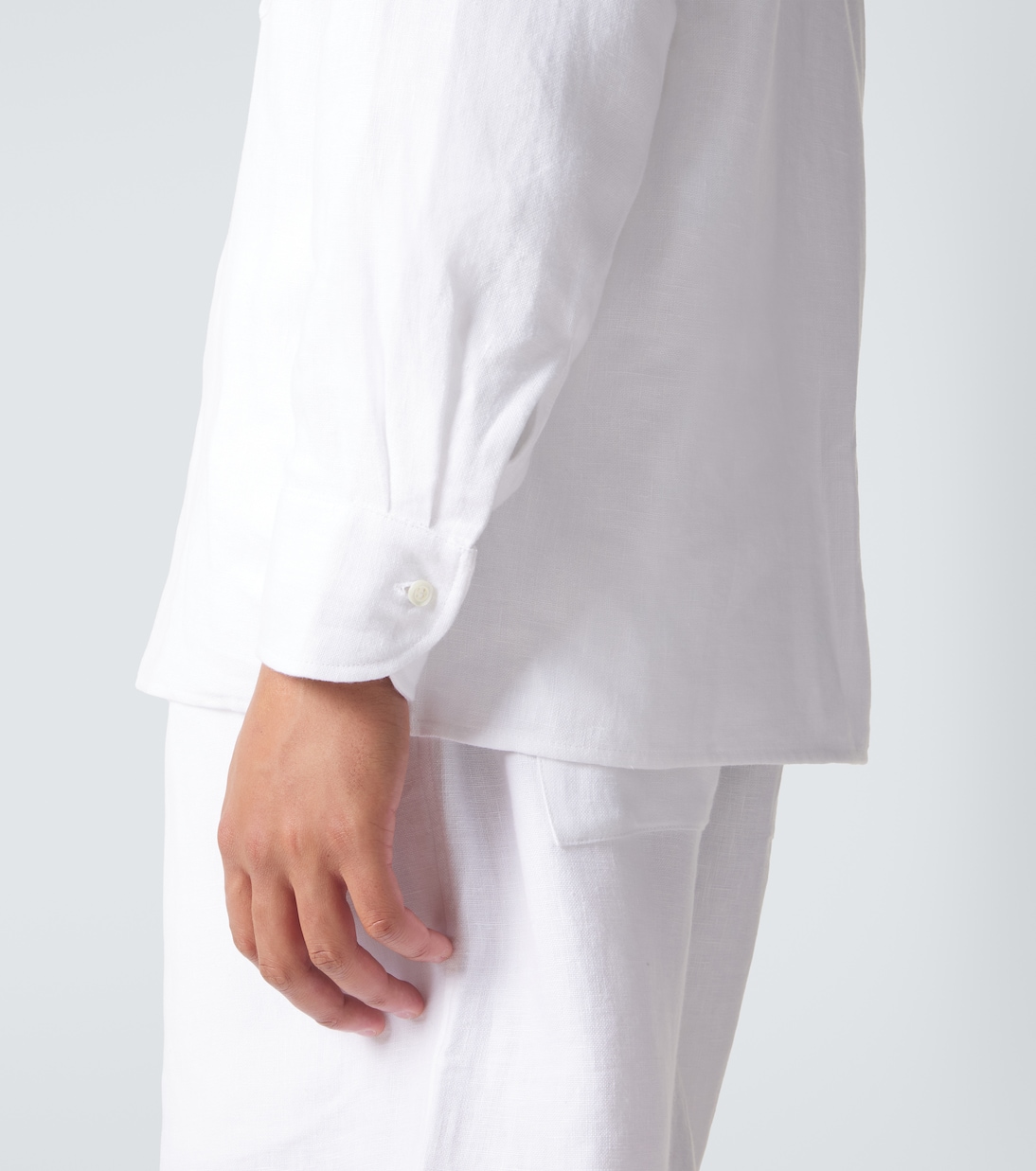 Linen overshirt | Saman Amel