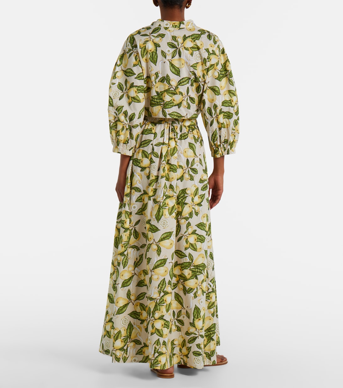 Maxirock aus einem Baumwollgemisch | Adriana Degreas