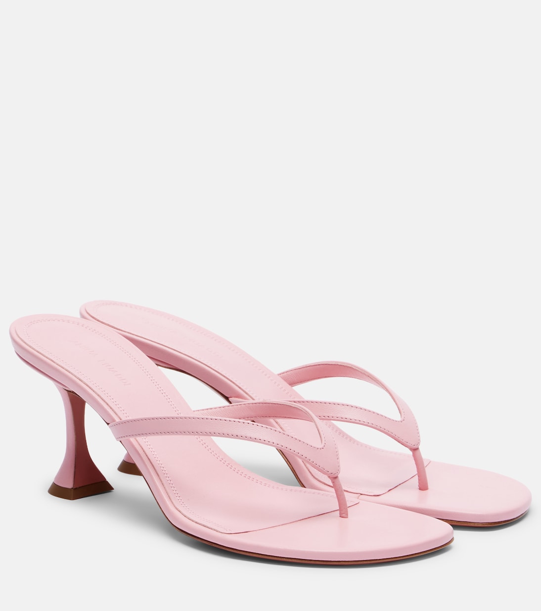 Juliette leather thong sandals | Amina Muaddi