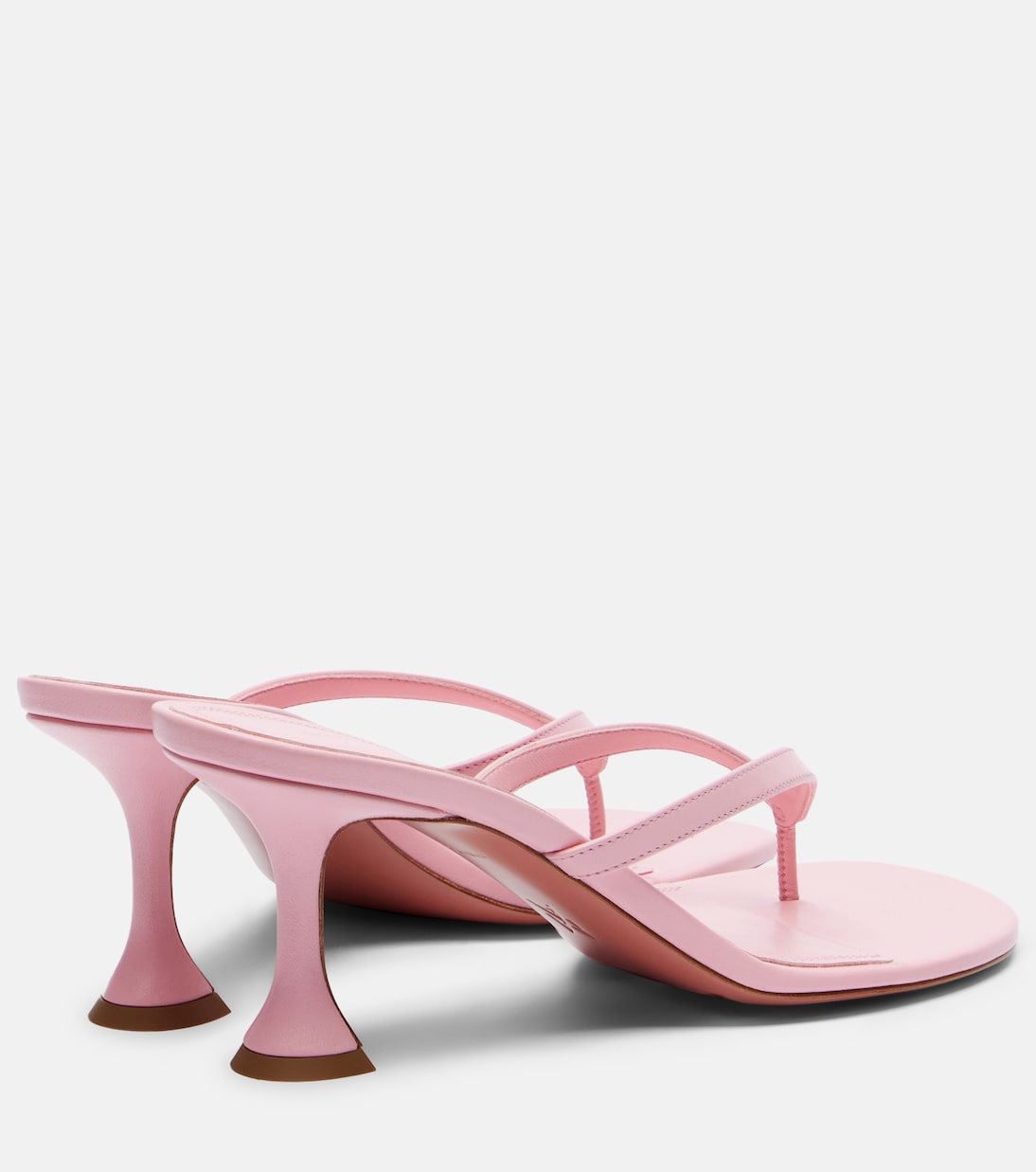 Juliette leather thong sandals | Amina Muaddi