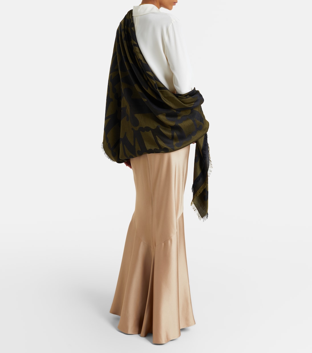 Tuch aus Seide und Wolle | Max Mara