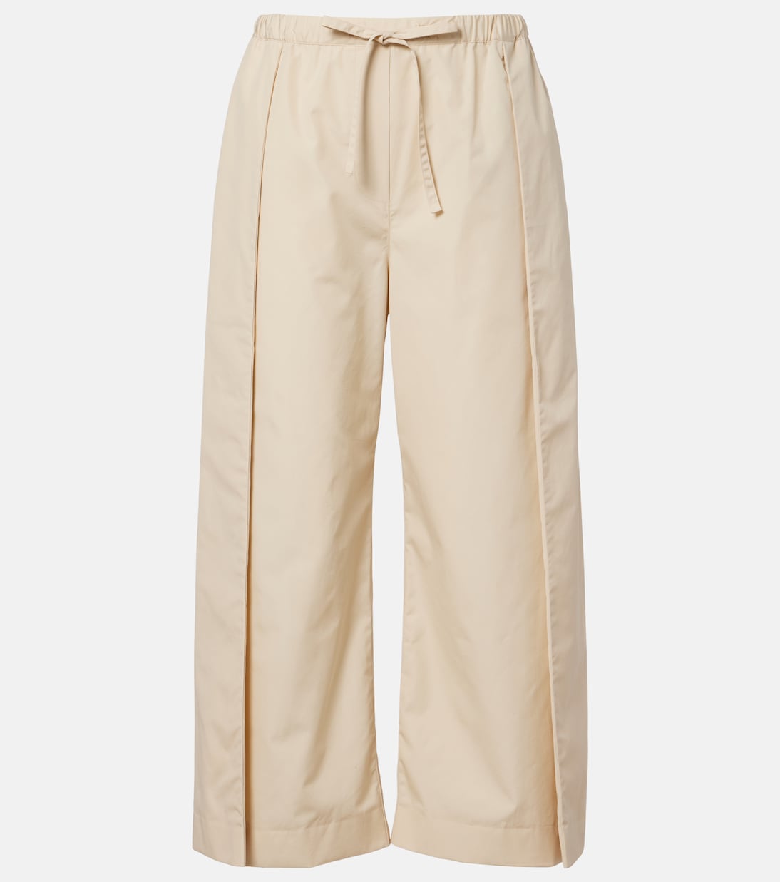 Paula's Ibiza cotton poplin cropped pants | Loewe