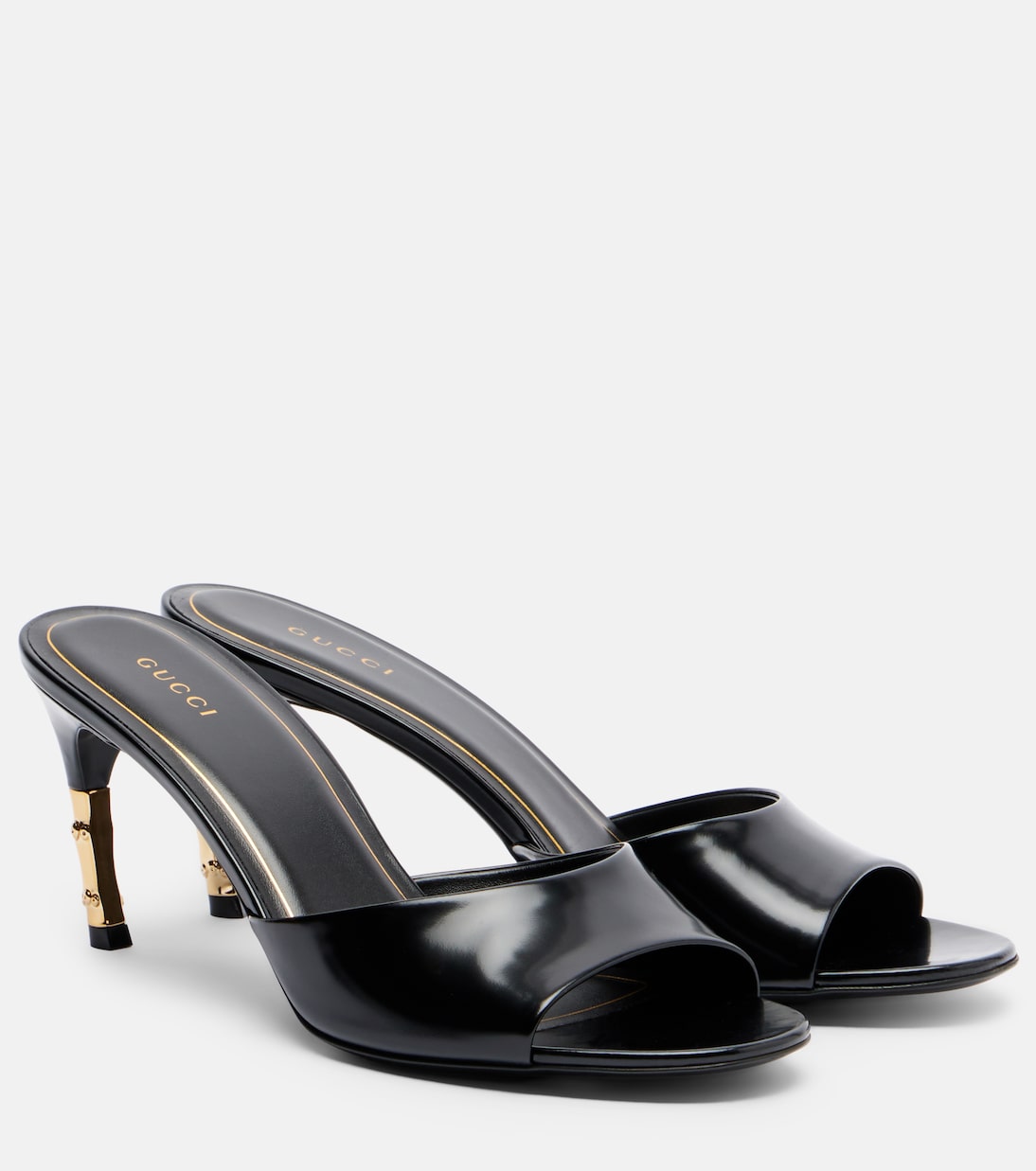 Pantoletten Castello aus Leder | Gucci