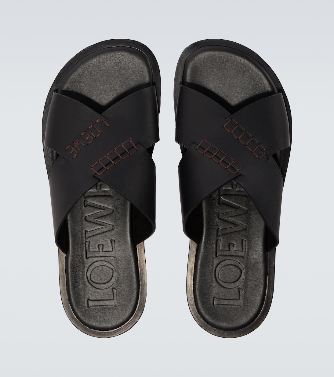 Paula's Ibiza Flex leather sandals | Loewe