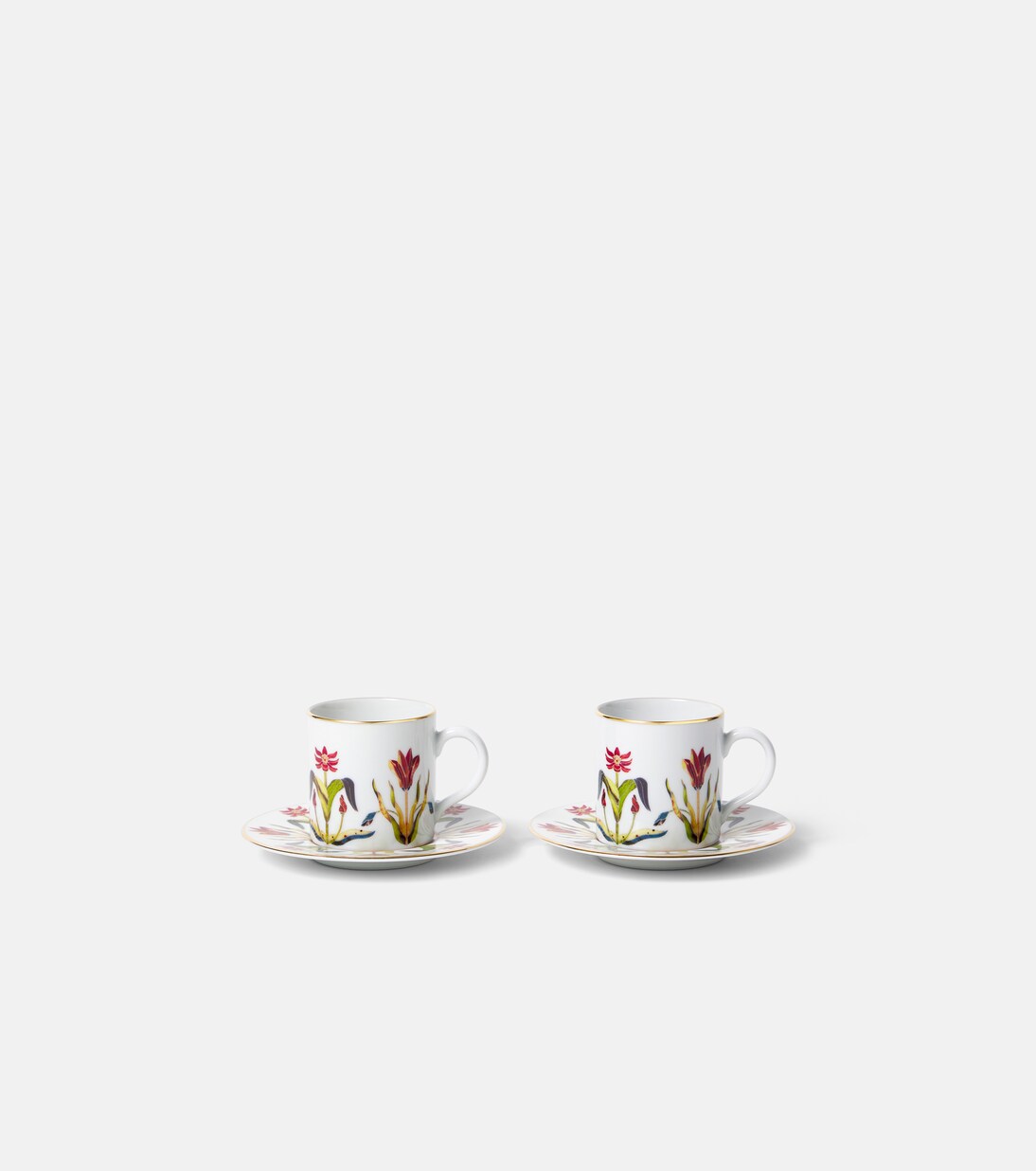 Set de 2 tazas de expreso y platillos Grand Tour | L'Objet