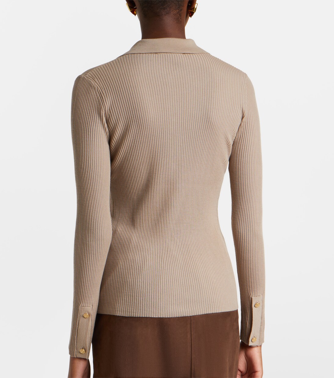 Ribbed-knit wool cardigan | 'S Max Mara