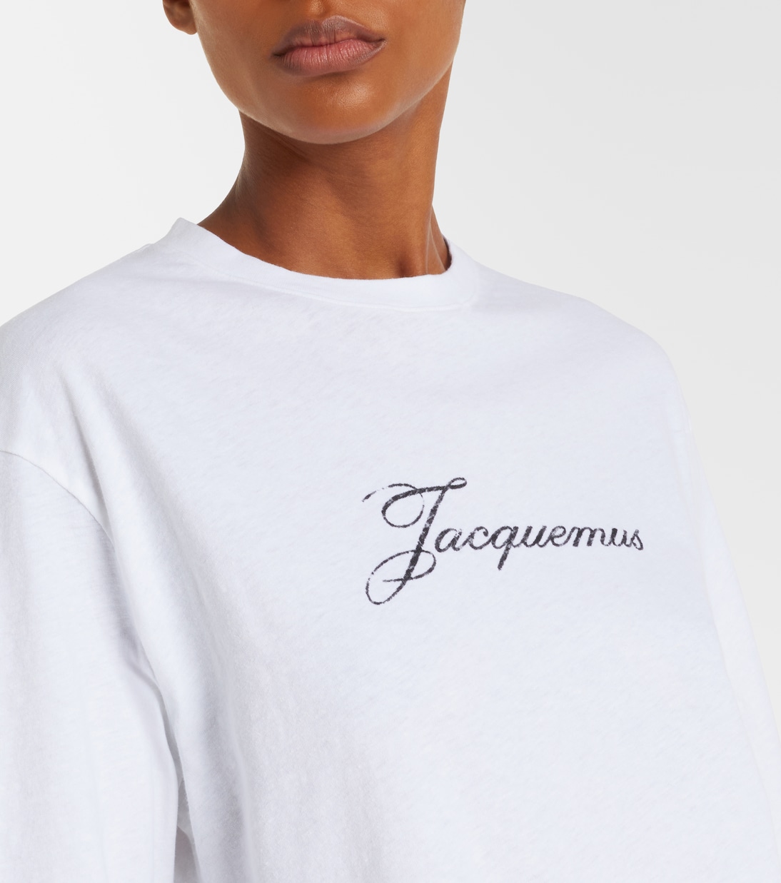 Logo cotton-blend jersey T-shirt | Jacquemus