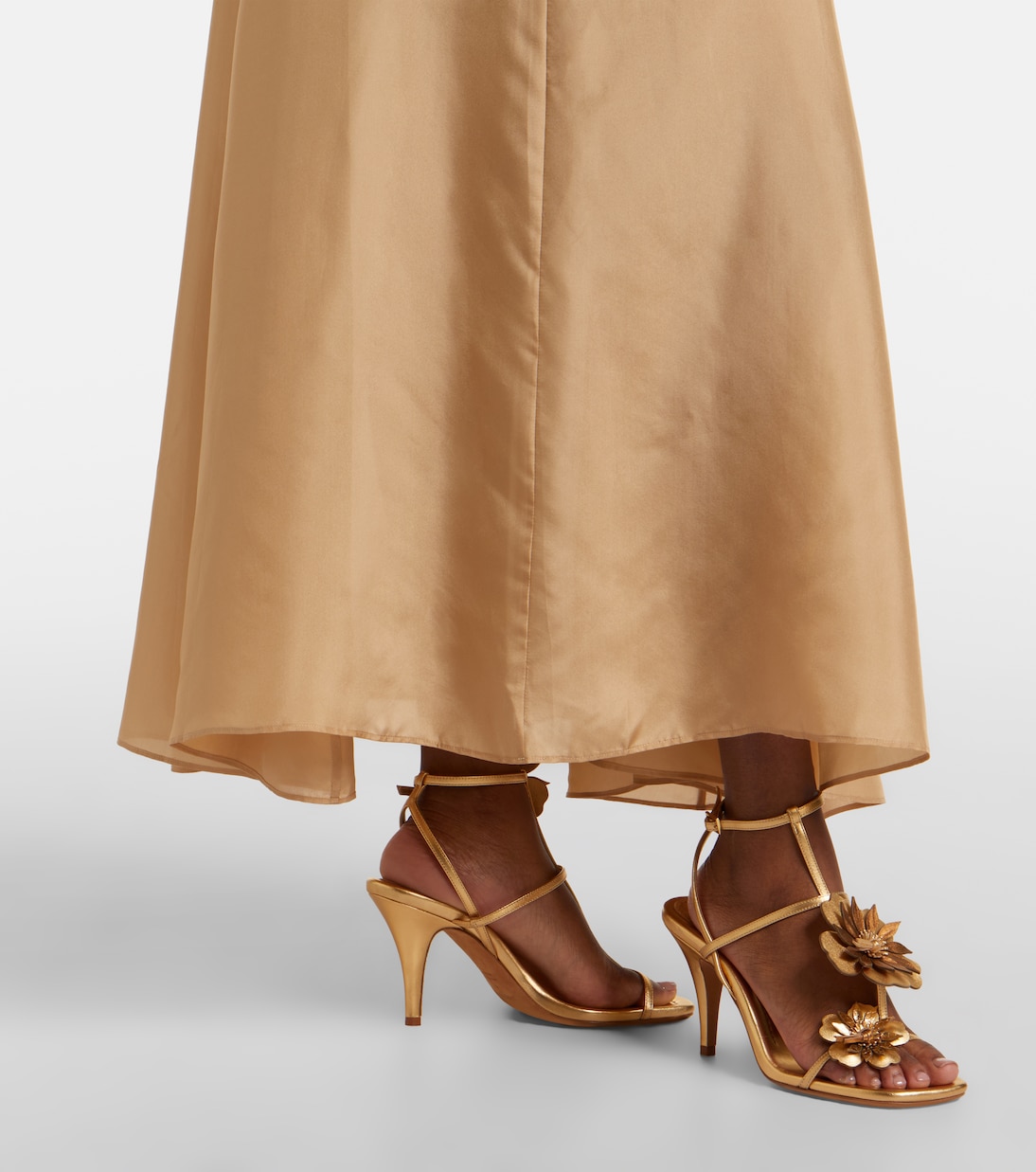 Verziertes Maxikleid Mahon aus Seide | Zimmermann