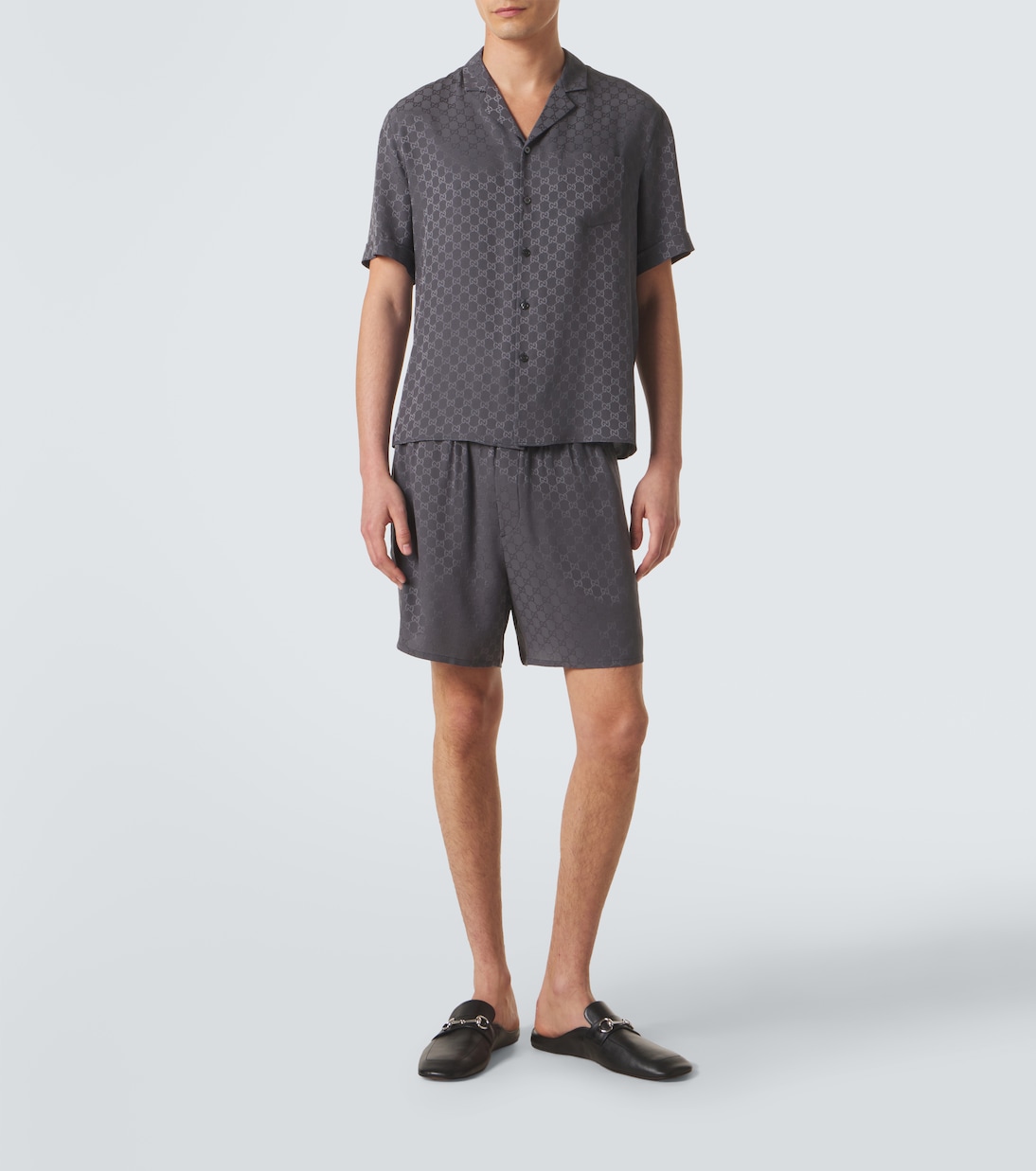 GG silk jacquard shorts  | Gucci