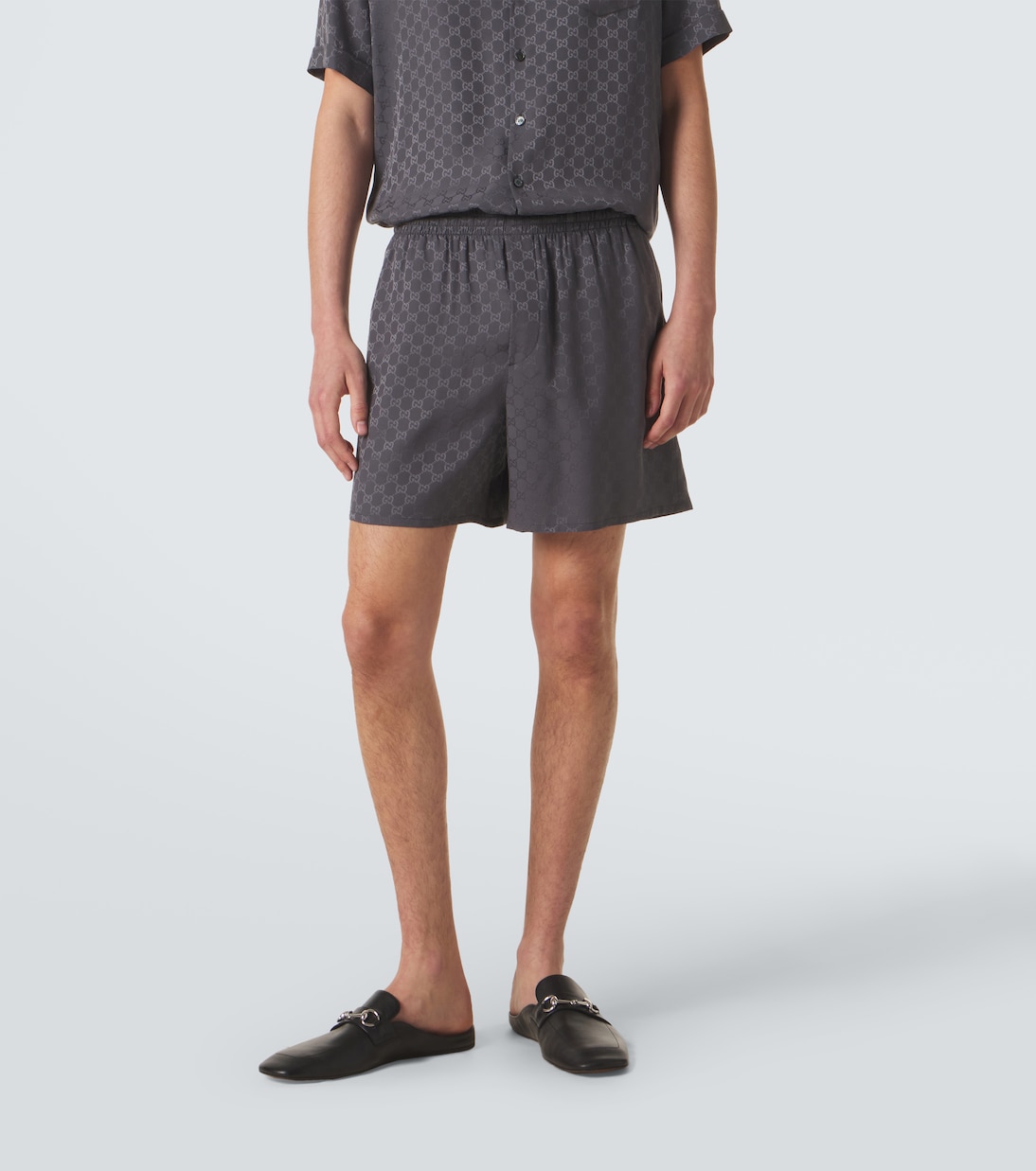 GG silk jacquard shorts  | Gucci