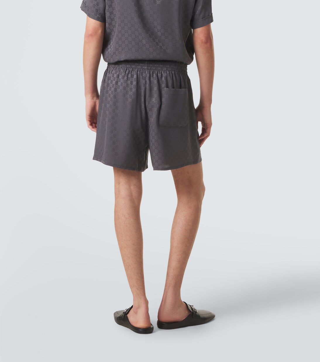 GG silk jacquard shorts  | Gucci