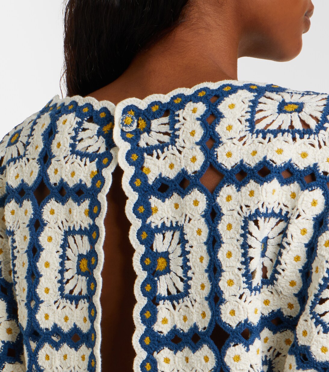 Dolly crochet cotton romper | Alémais