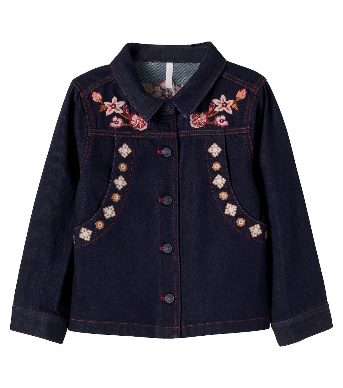 Bedruckte Jeansjacke Aster | Zimmermann Kids