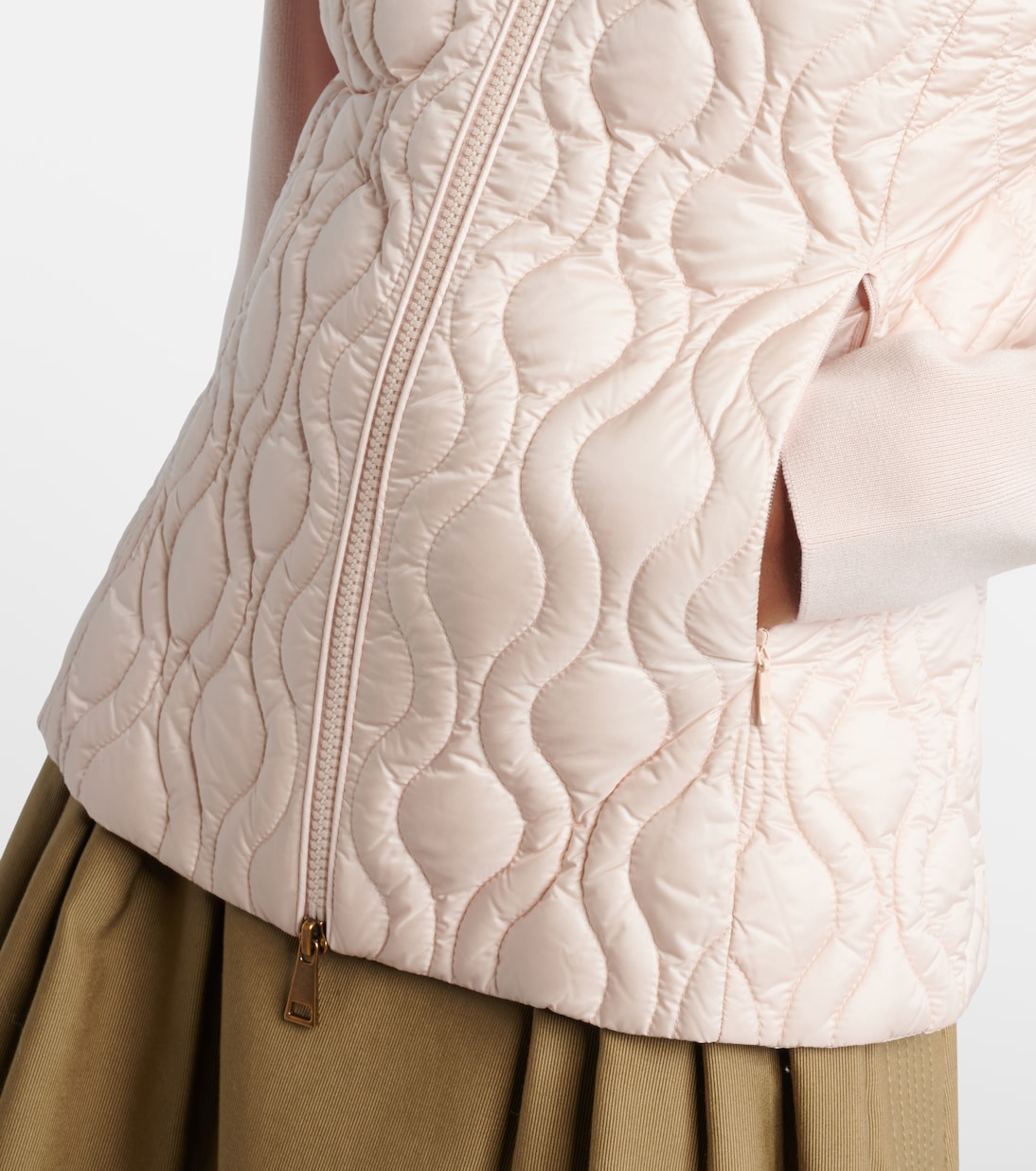 Down-paneled cotton cardigan  | Moncler