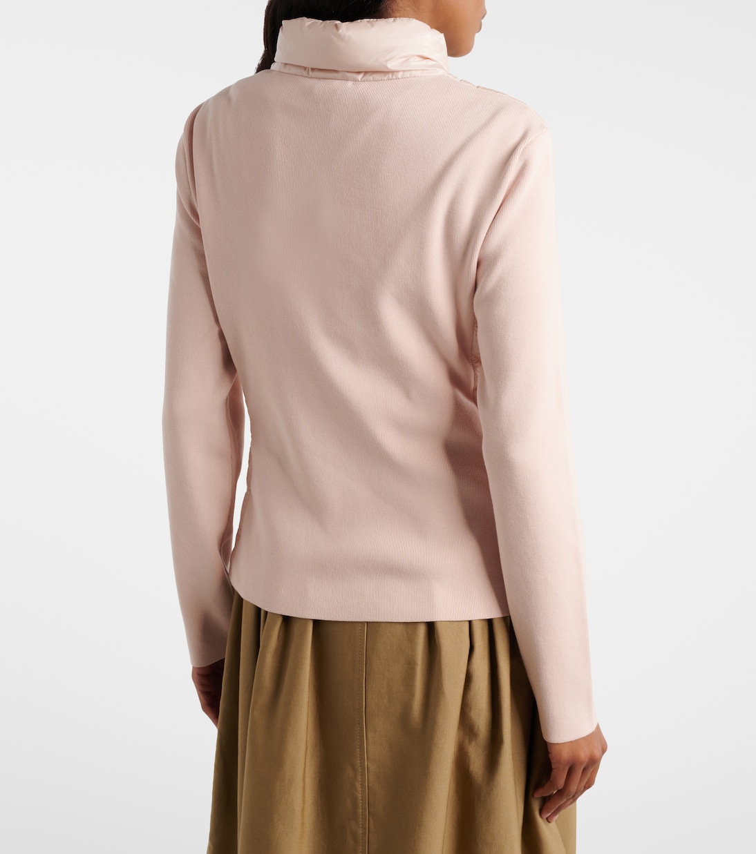 Down-paneled cotton cardigan  | Moncler
