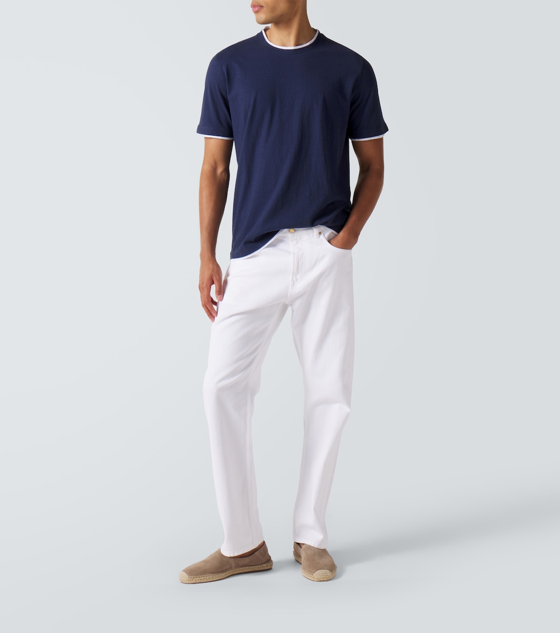 Cotton jersey T-shirt | Fedeli
