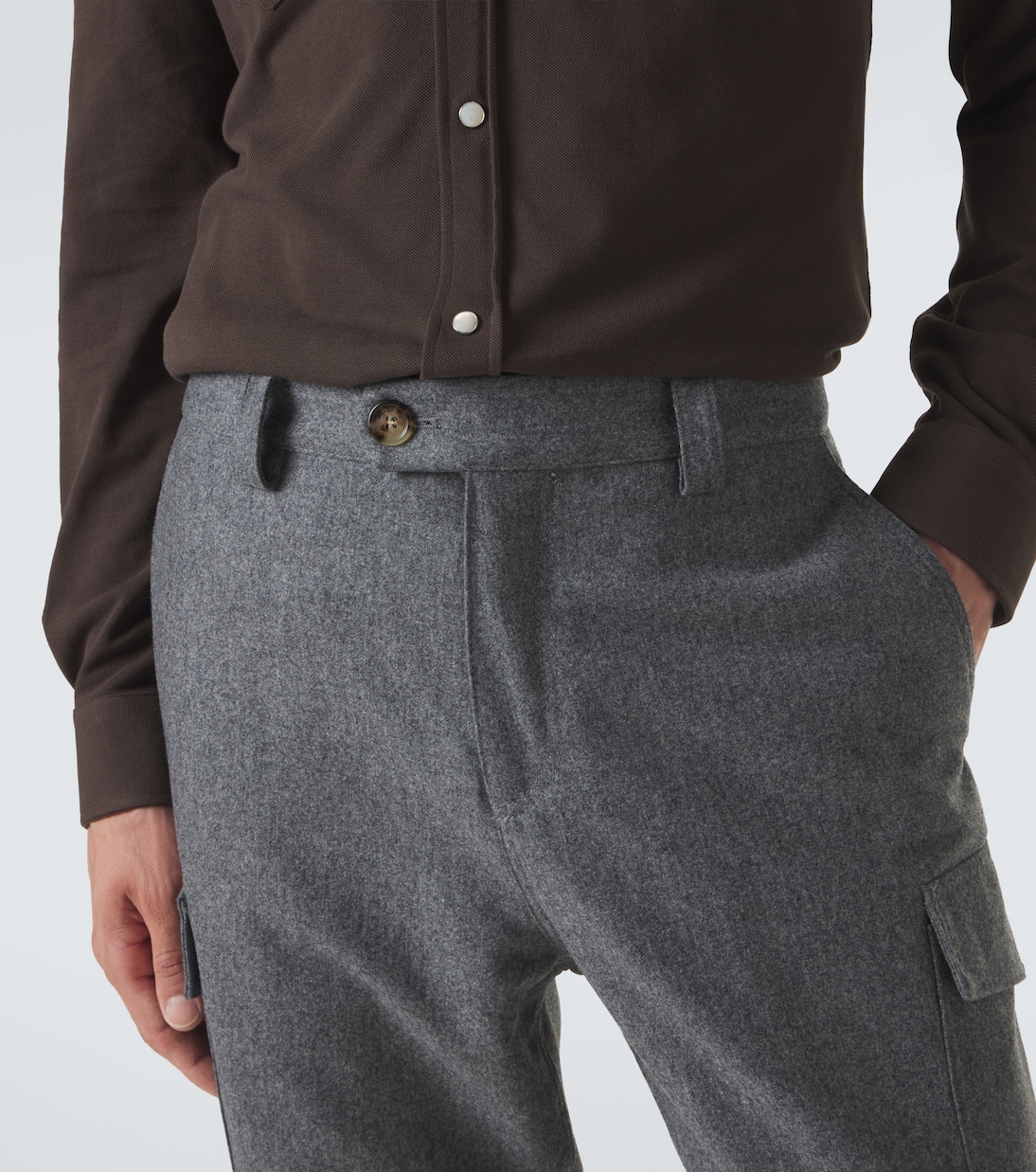 Wool tapered pants | Brunello Cucinelli