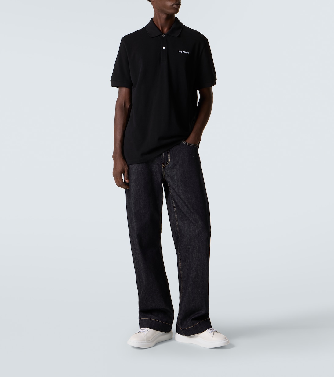 Sneakers Oversized aus Leder | McQueen