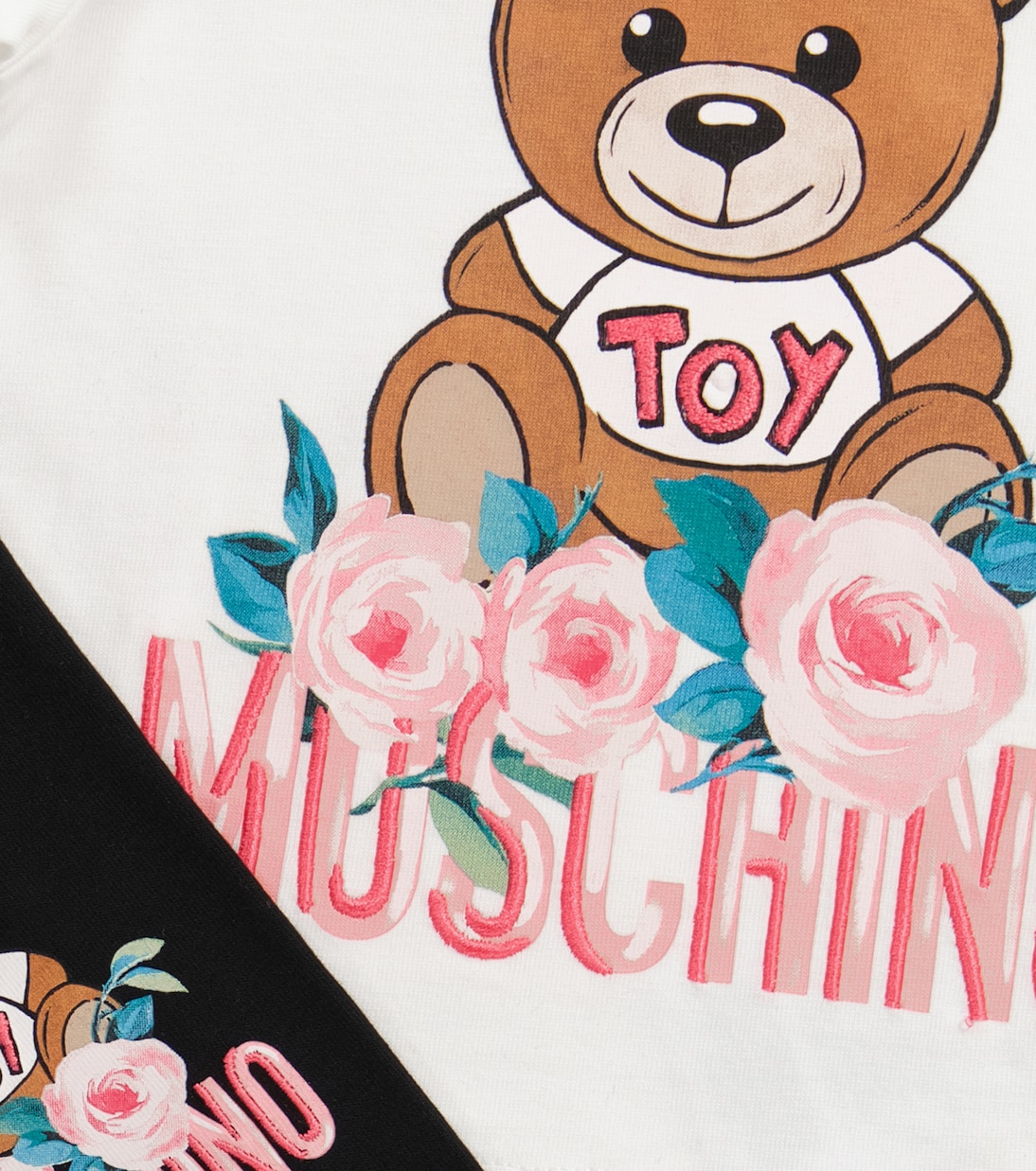 Baby - Tuta in cotone con stampa | Moschino Kids