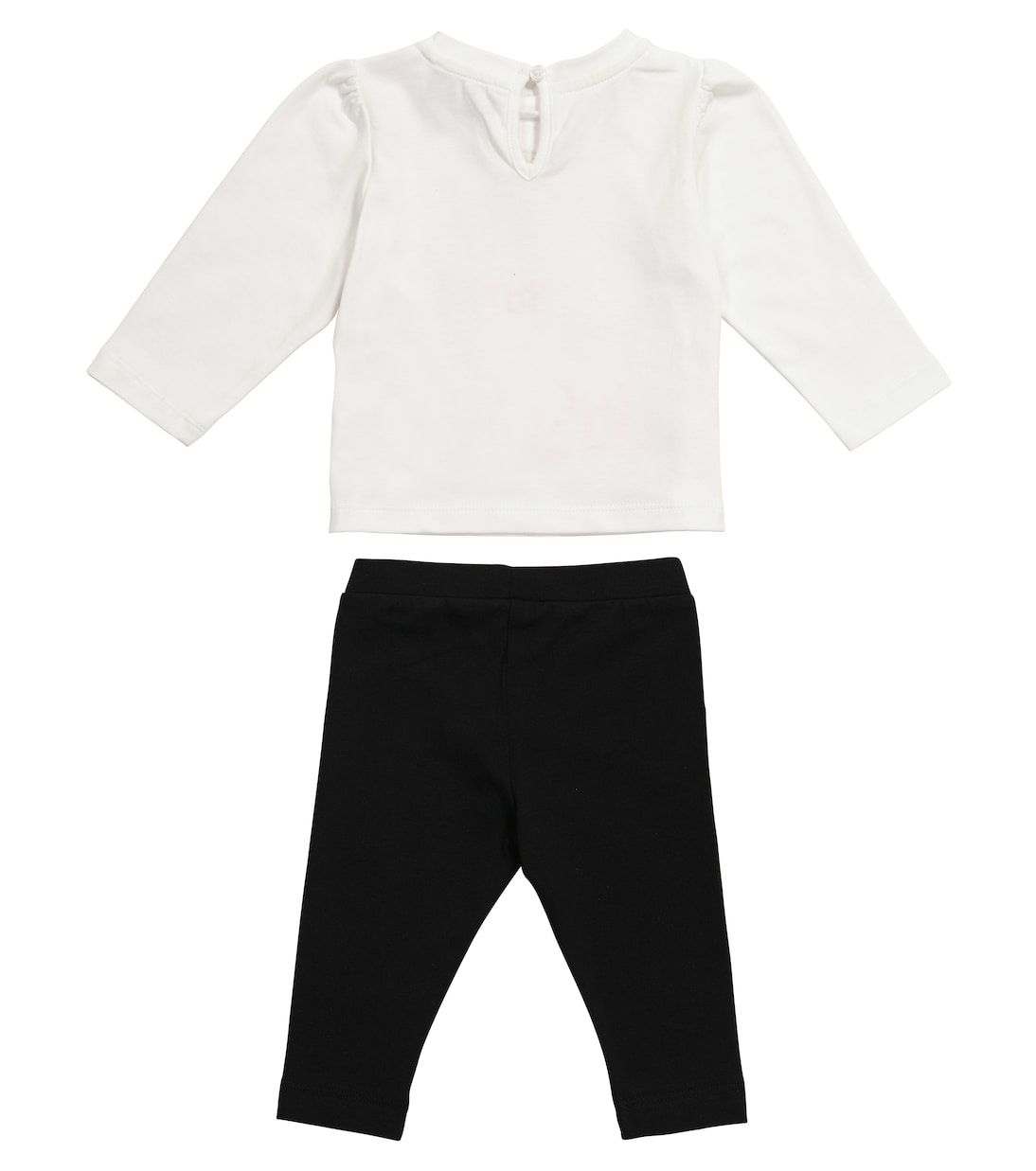 Baby - Tuta in cotone con stampa | Moschino Kids