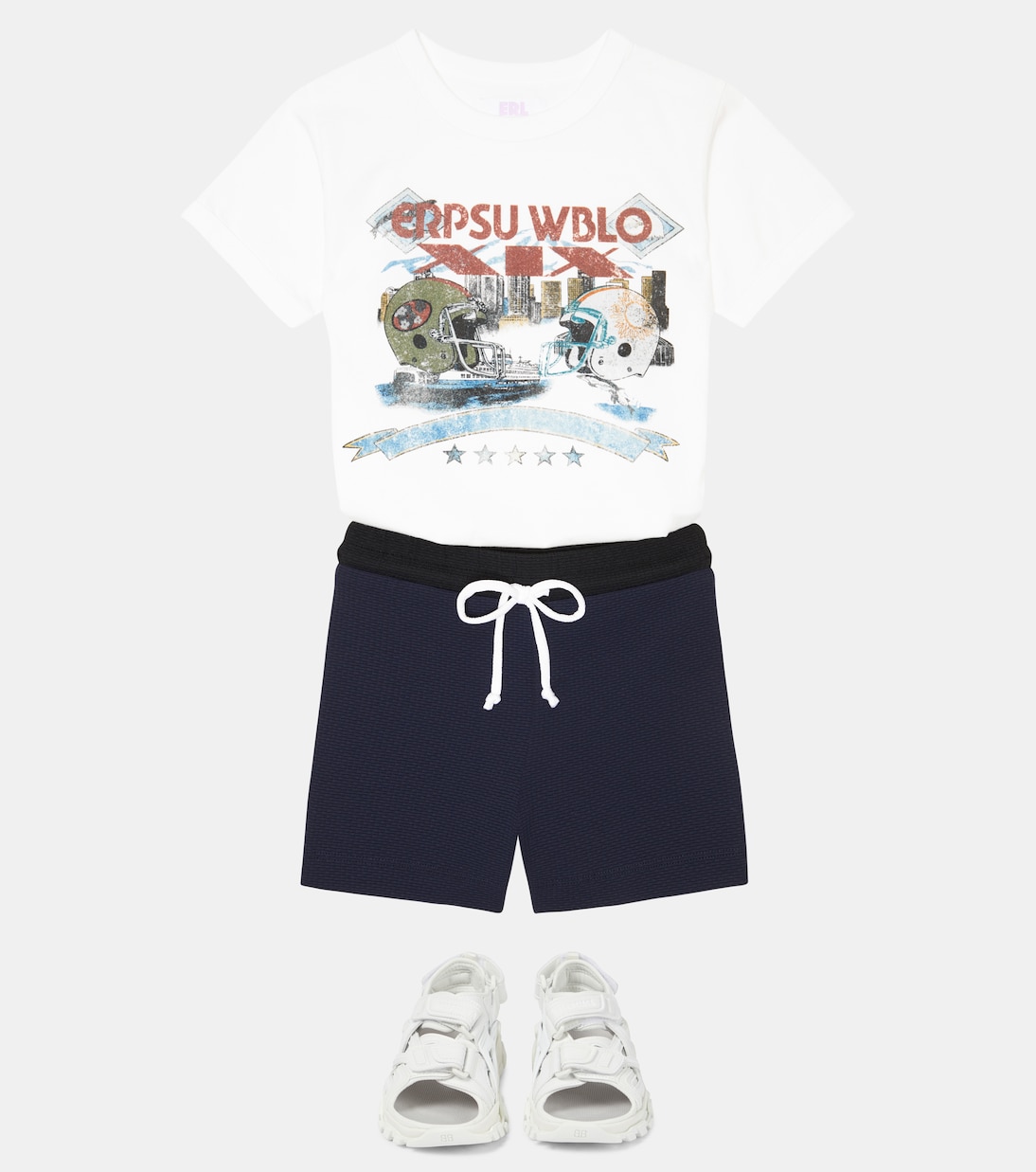 Mid-rise swim trunks | Marysia Bumby