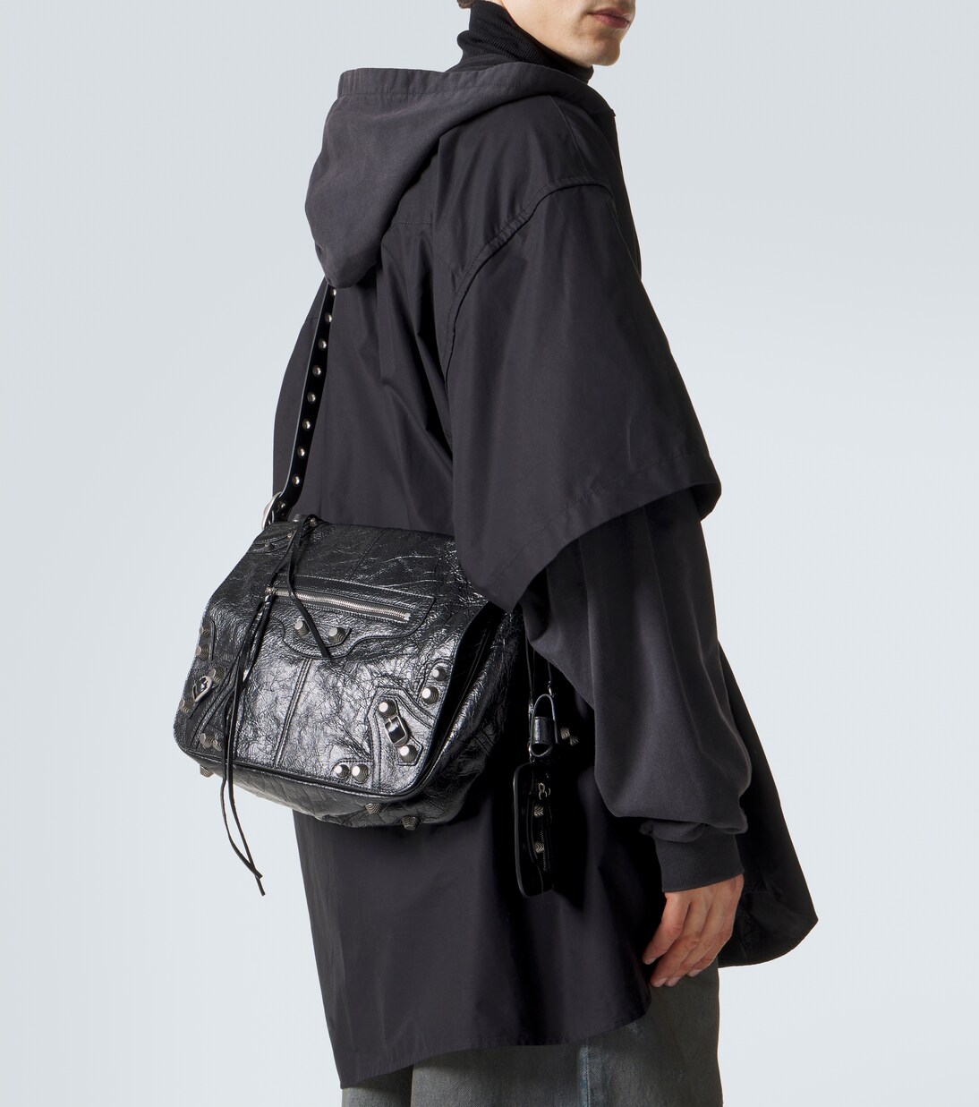 Le Cagole Medium leather shoulder bag | Balenciaga