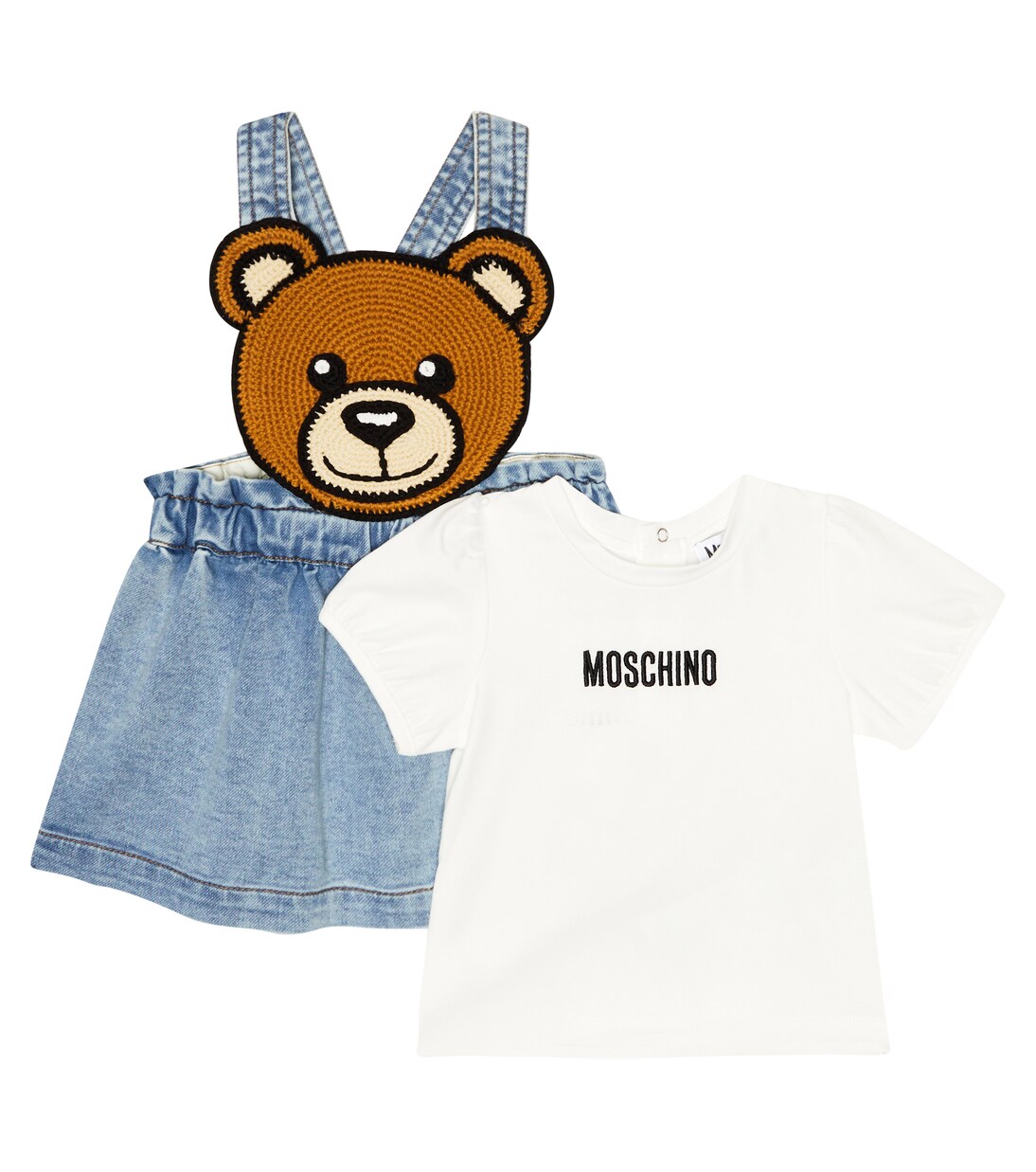Baby set of T-shirt and skirt | Moschino Kids