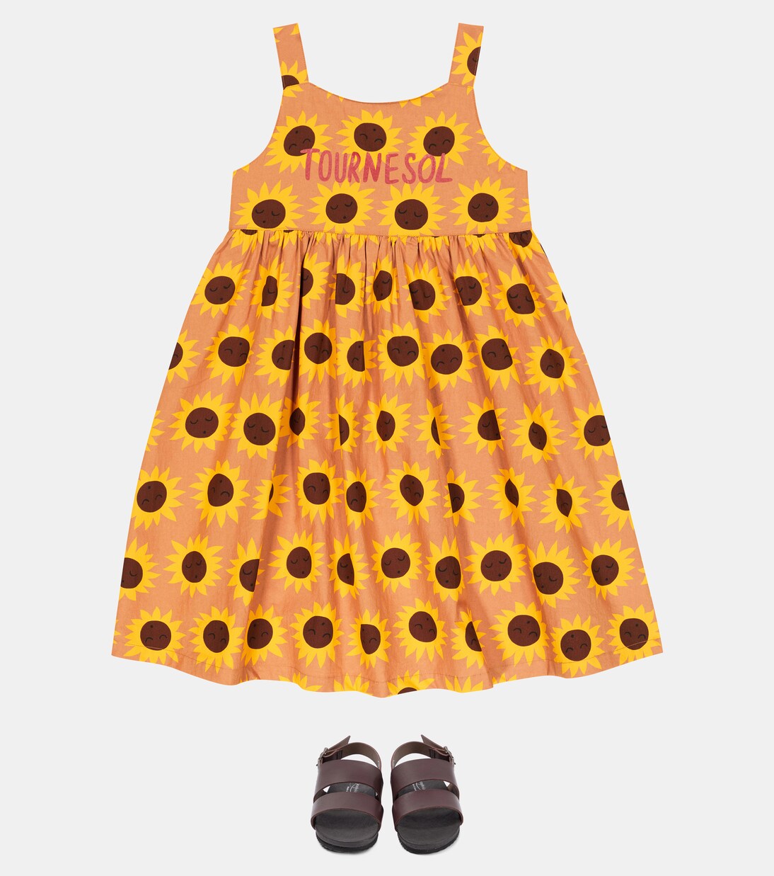 Tournesol printed dress | Jellymallow