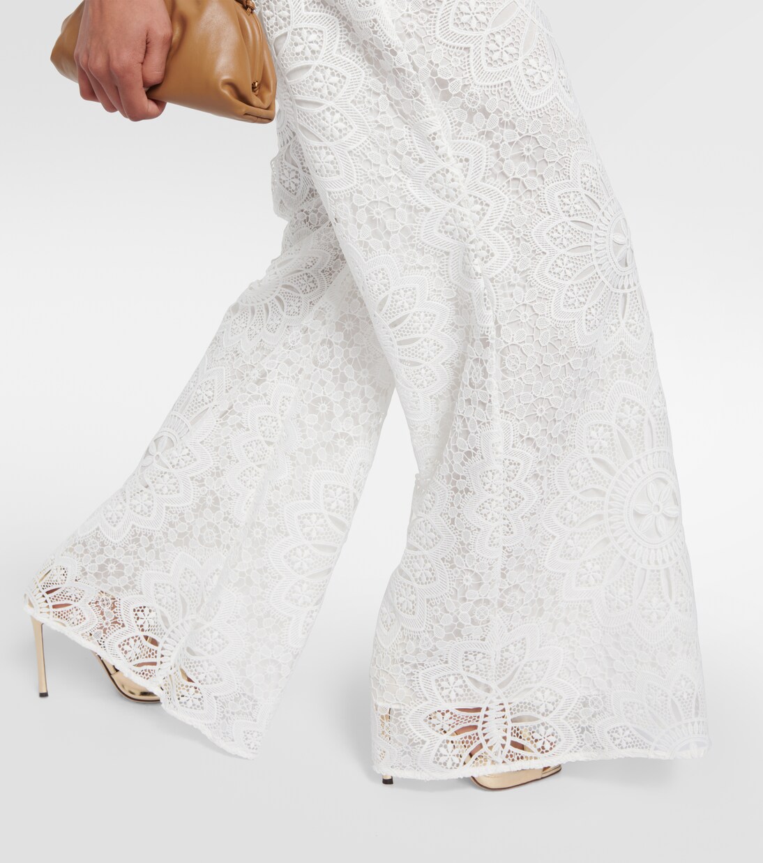 High-Rise-Hose aus Guipure-Spitze | Zimmermann