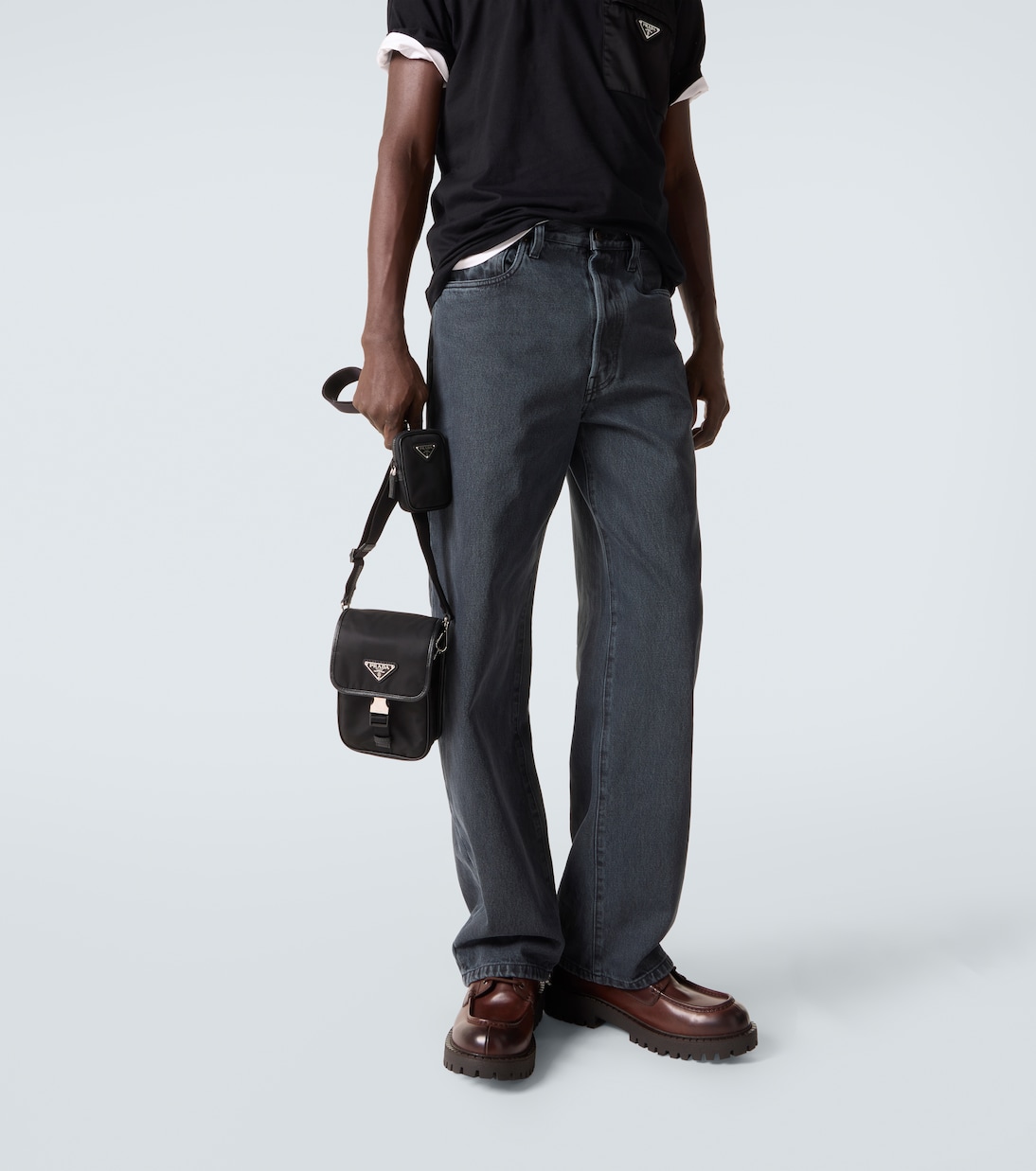 Borsa a tracolla in Re-Nylon | Prada