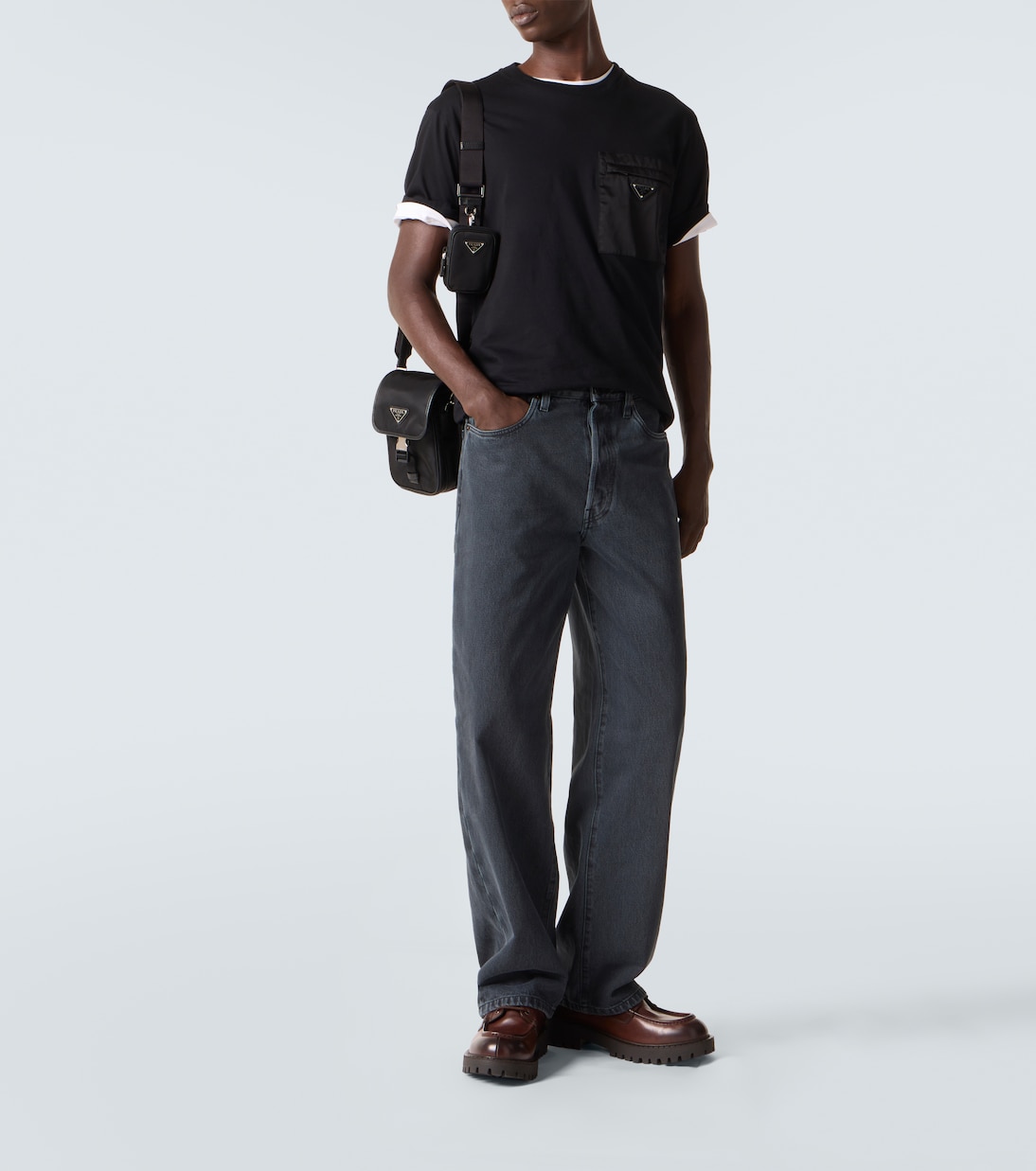 Borsa a tracolla in Re-Nylon | Prada