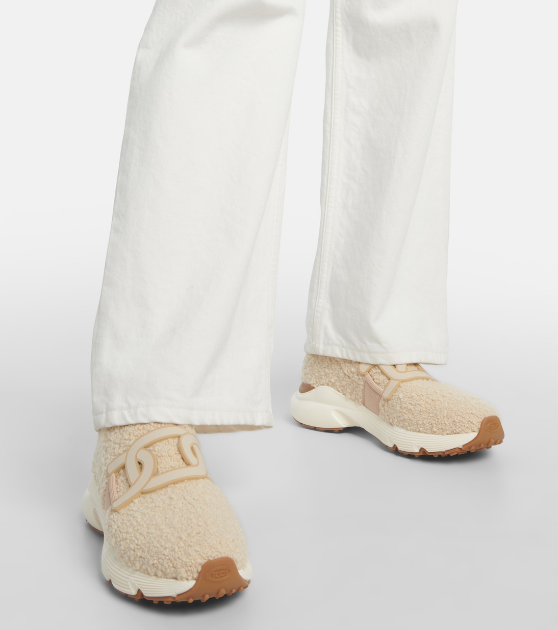 High-Top Sneakers Kate aus Teddyfleece | Tod's