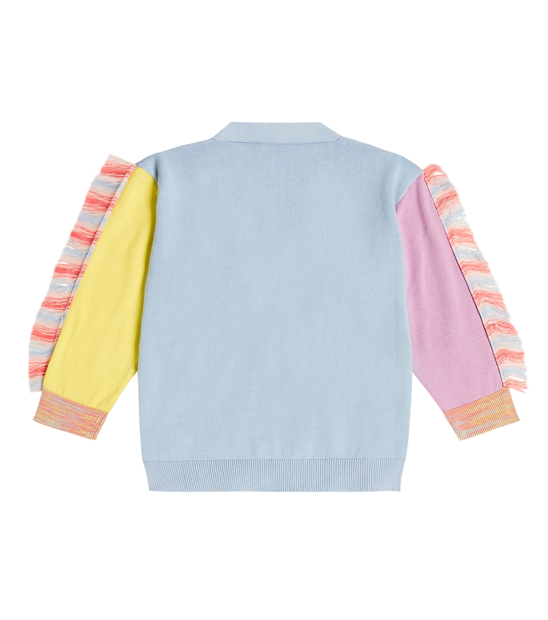 Cardigan in cotone con intarsi | Stella McCartney Kids