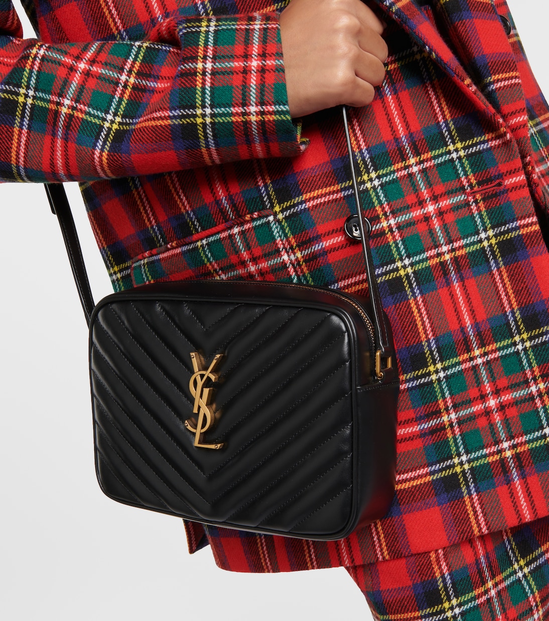 Schultertasche Lou Camera aus Leder | Saint Laurent