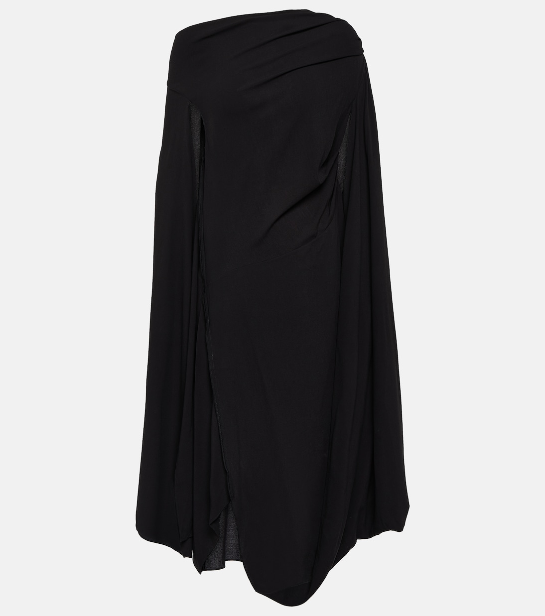 Robe midi asymétrique | Acne Studios