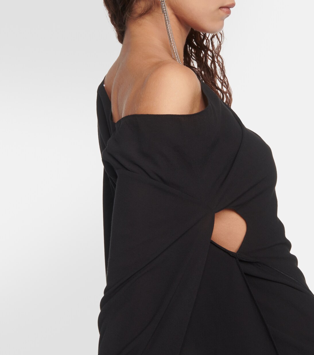 Robe midi asymétrique | Acne Studios