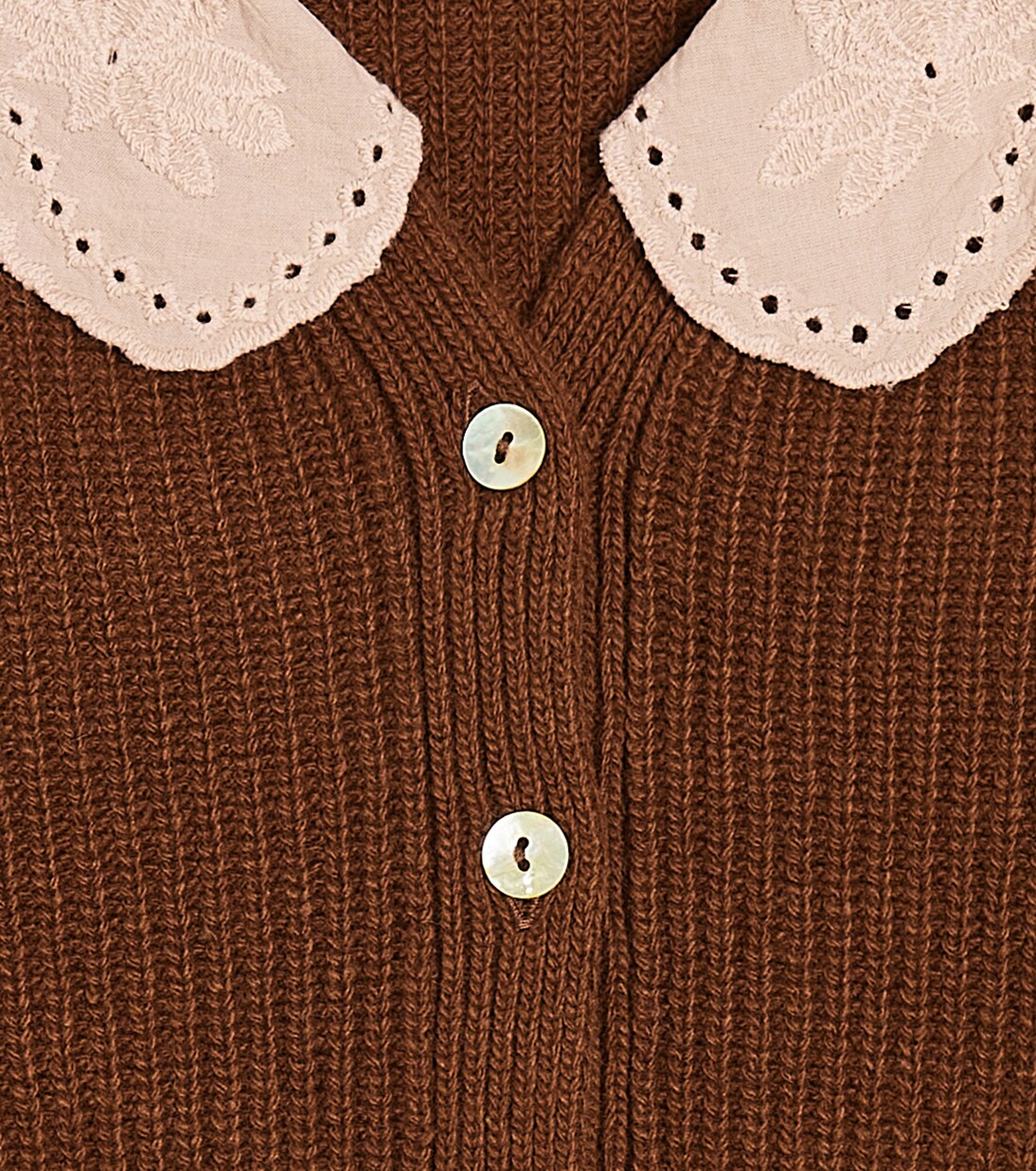 Baby Venera ribbed-knit cardigan | The New Society