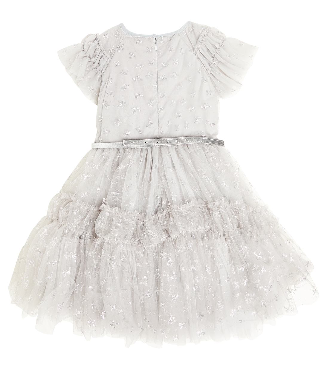 Ruffled tulle dress | Monnalisa