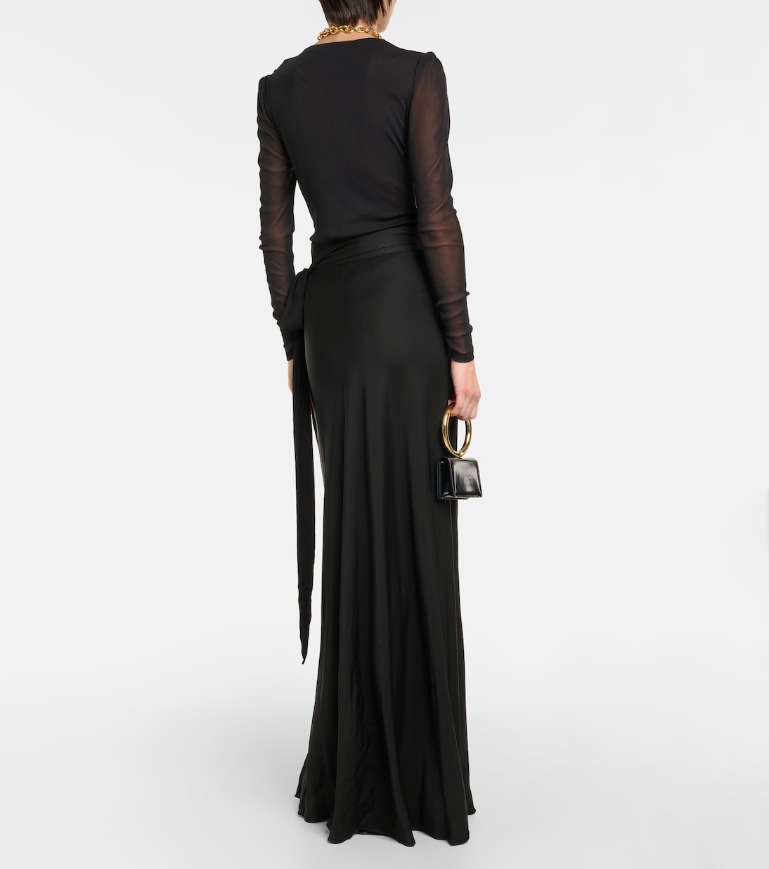 Krisa satin maxi skirt | Diane von Furstenberg