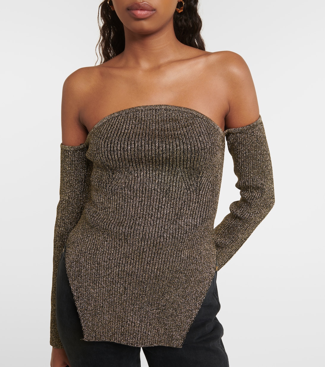 Top Maria à encolure bardot | Khaite