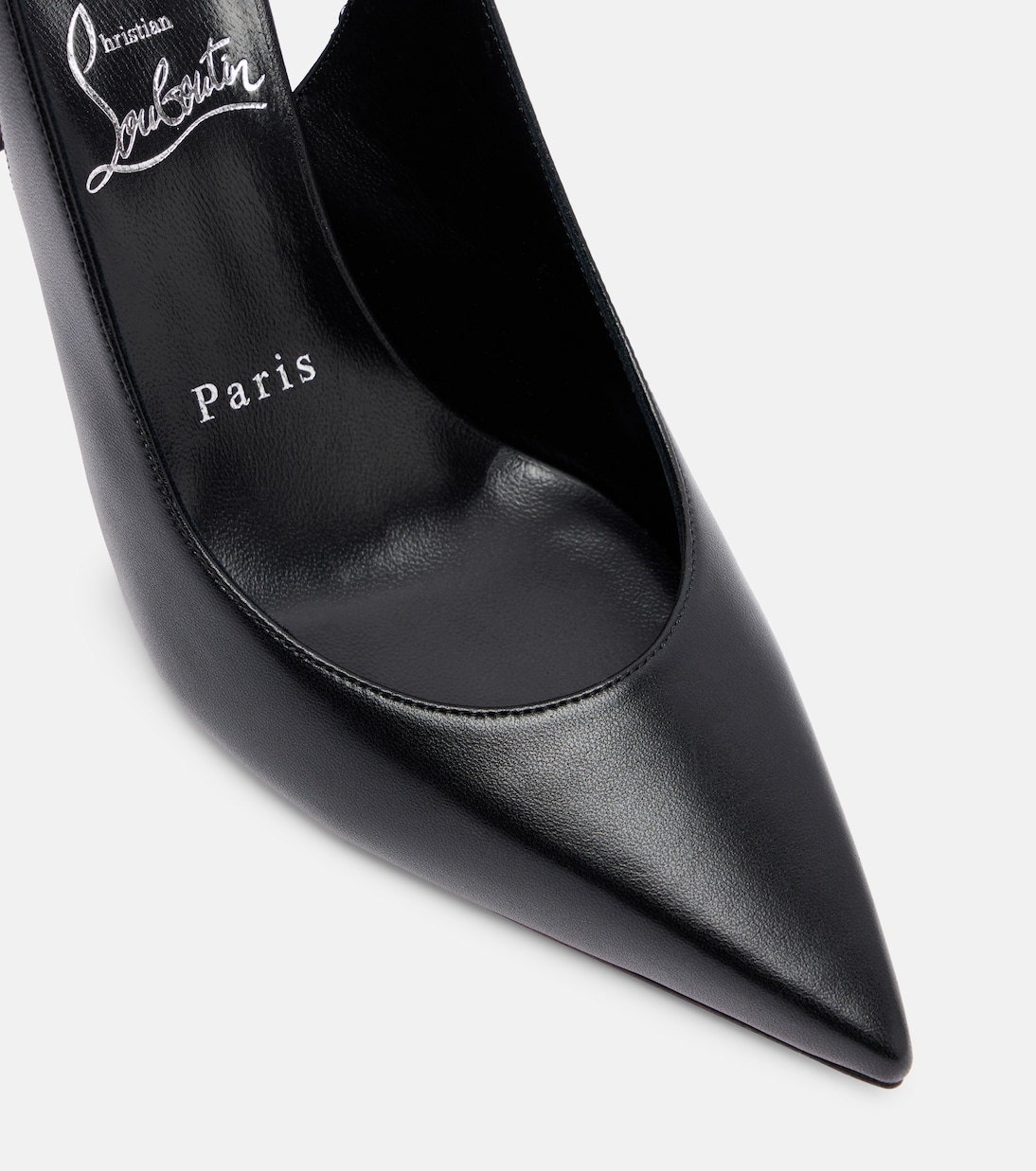 Salones destalonados Condora 85 de piel | Christian Louboutin