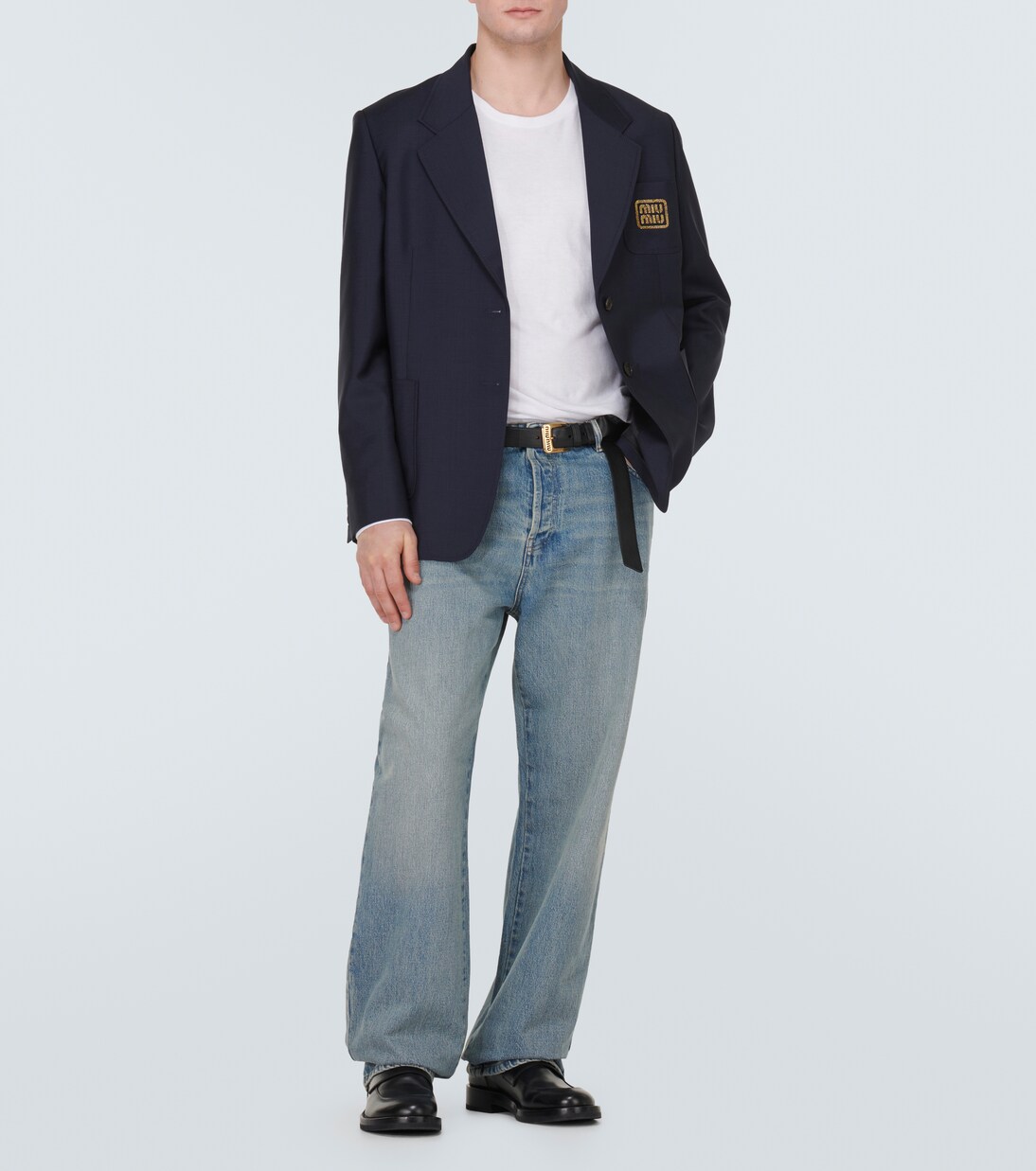 Mohair and wool blazer | Miu Miu