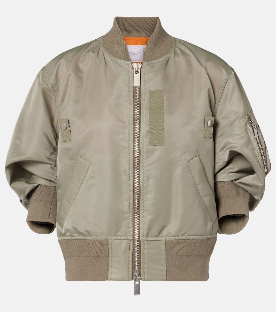 Cropped bomber jacket | Sacai