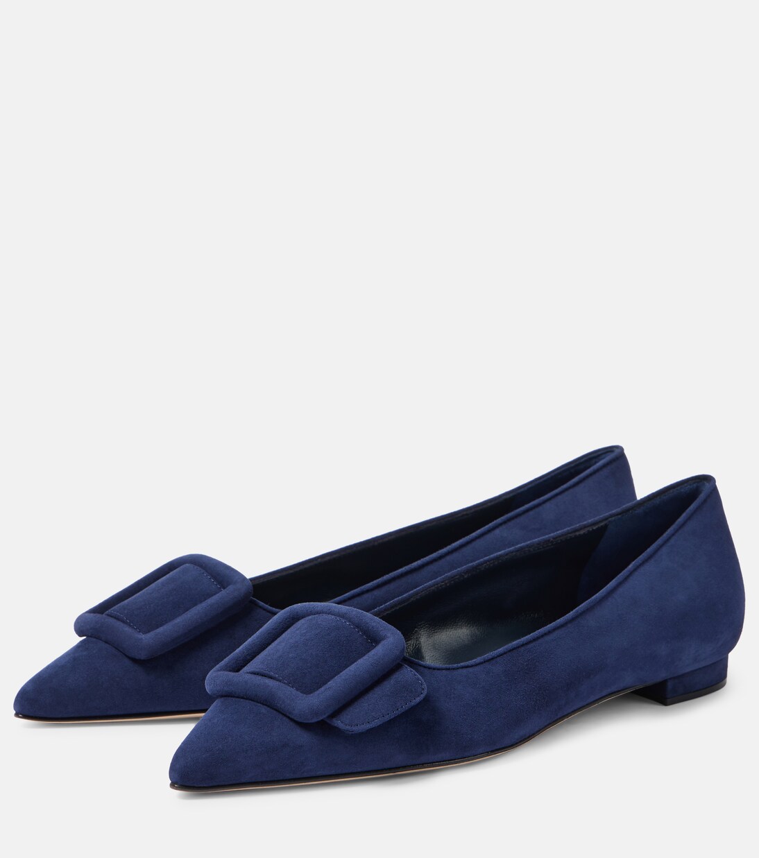 Maysale suede ballet flats | Manolo Blahnik