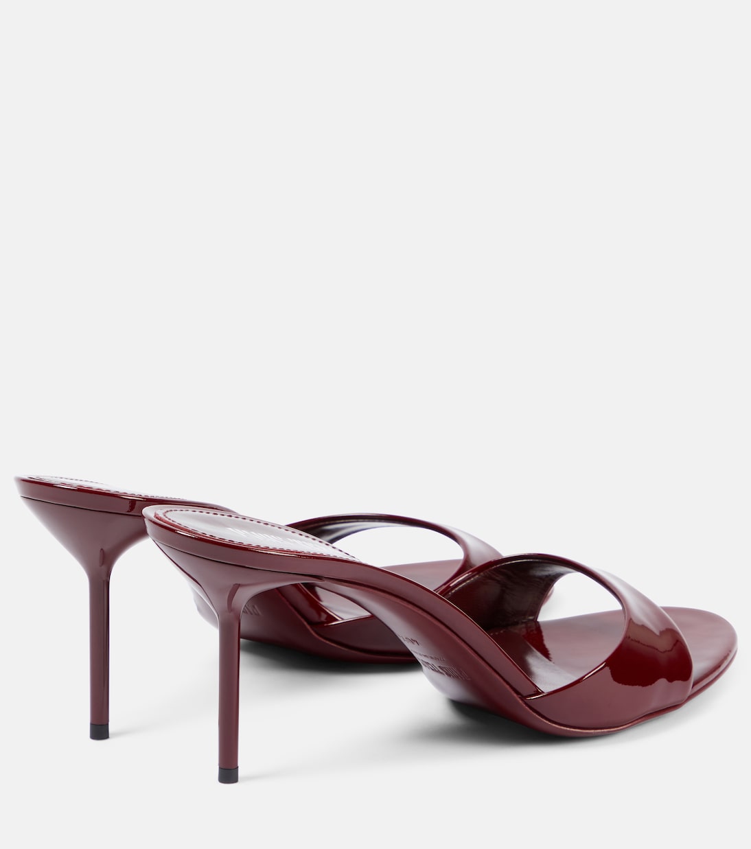 Lidia 70 patent leather mules | Paris Texas