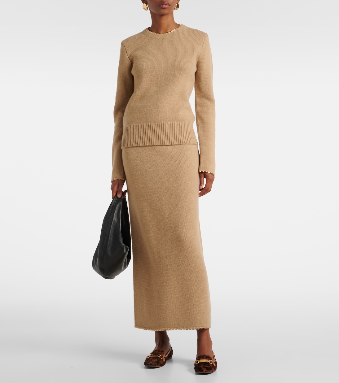 Signature calf hair ballet flats | See By Chloé